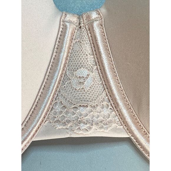 Vanity Fair Bra 40DDD Radiant Pink Full Figure Lightly Lined Smoothing Underwire - Picture 4 of 7